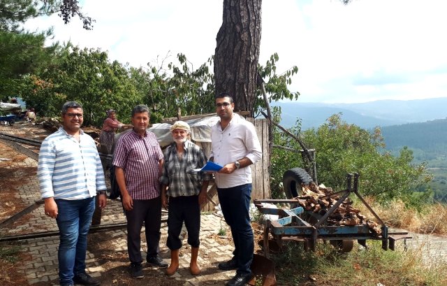 Binlerce fidanın takibi yapılıyor