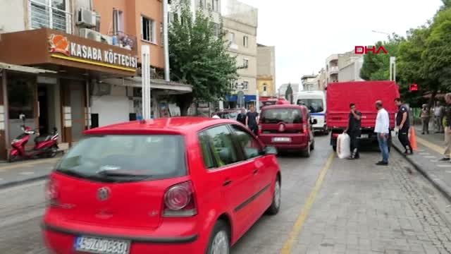 Caddeye dökülen yağ, zor anlar yaşattı
