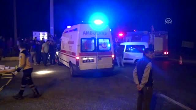 Manisa da trafik kazası: 7 yaralı