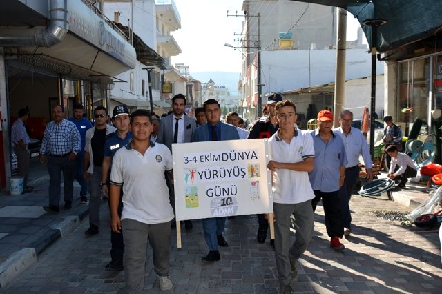 Selendi de sağlıklı yaşam yürüyüşü