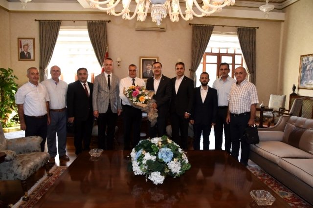 Vali Deniz, Memur-Sen i ağırladı