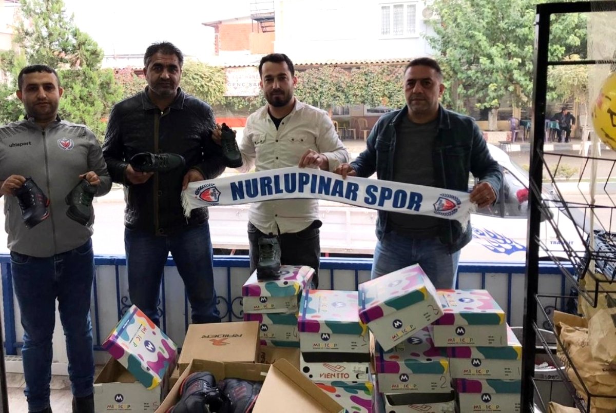 Amatör kulüpten 100 öğrenciye bot