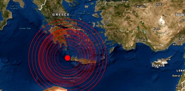 Yunanistan´da deprem
