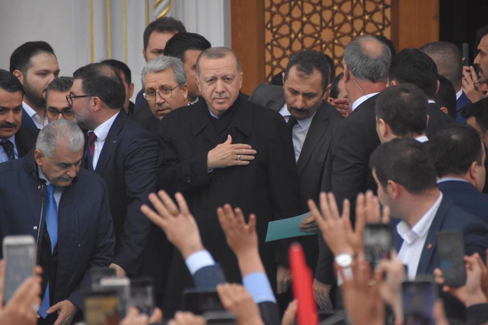 Erdoğan saraydaki CHP´li konusunda konuştu