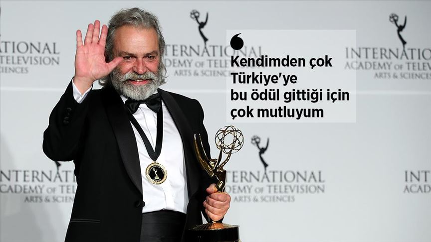 Haluk Bilginer´e Emmy Ödülü