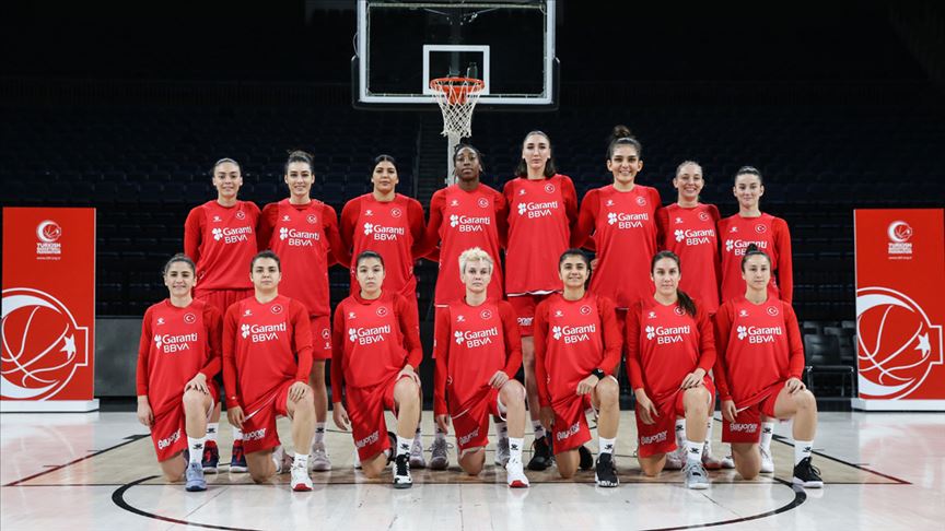 A Milli Kadın Basketbol Takımı Litvanya karşısında