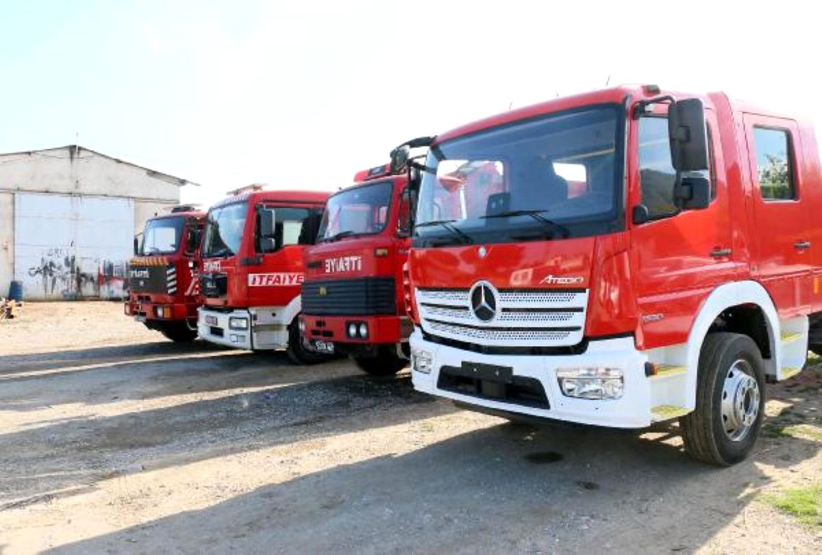 Manisa dan 20 ülkeye itfaiye aracı ihracatı