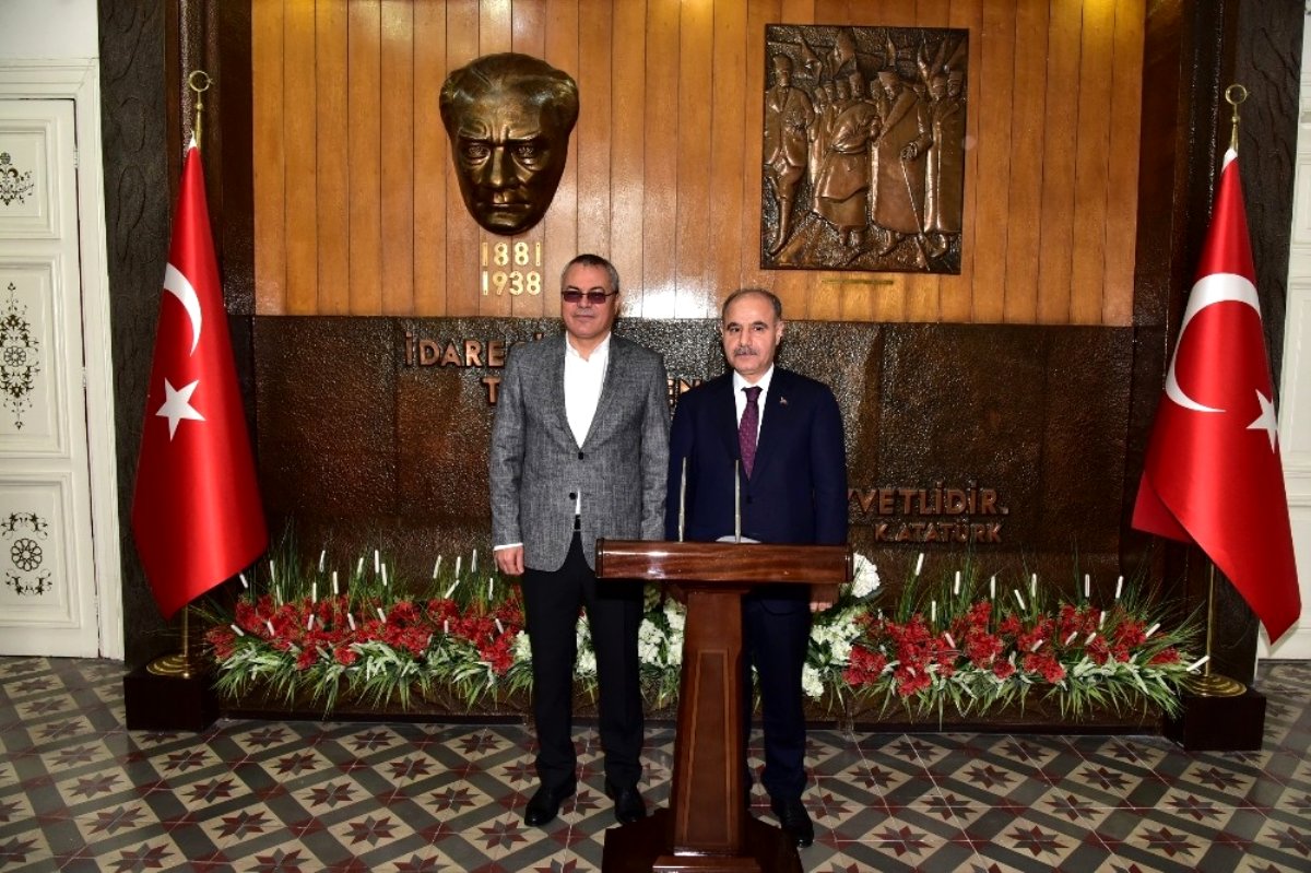 EGM Aktaş valiyi ziyaret etti.