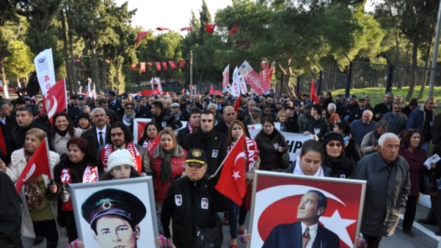 devrim şehidi Kubilay unutulmadı