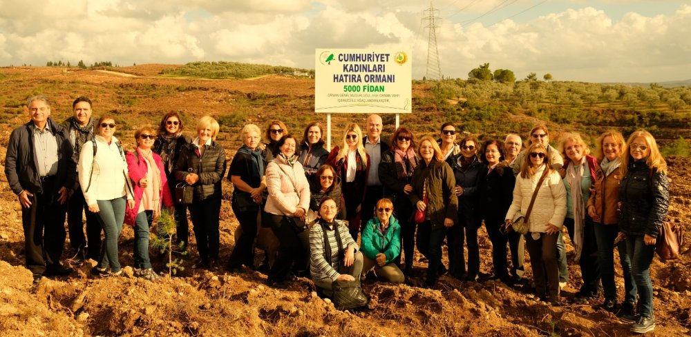 CHP´lilerden 'Cumhuriyet Kadınları Ormanı'