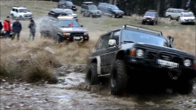 off-road'cular Demirci'de buluştu