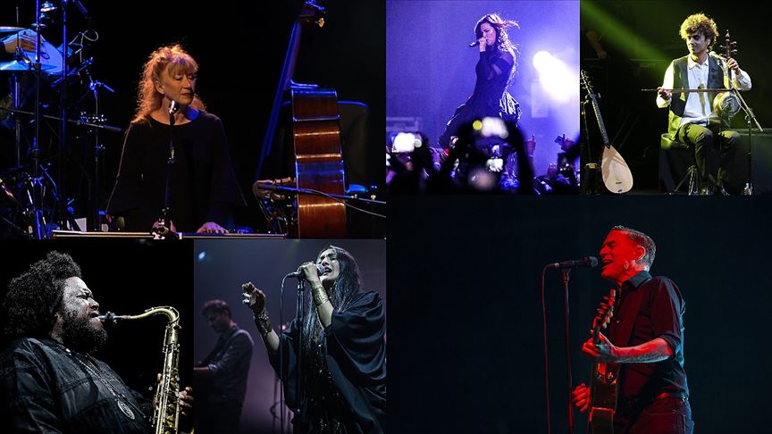 İstanbul ünlüleri ağırladı.