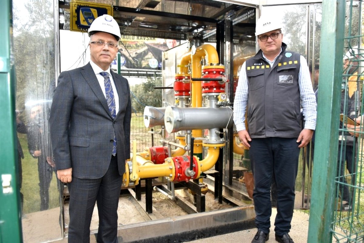 Salihli´ de doğalgaz mutluluğu