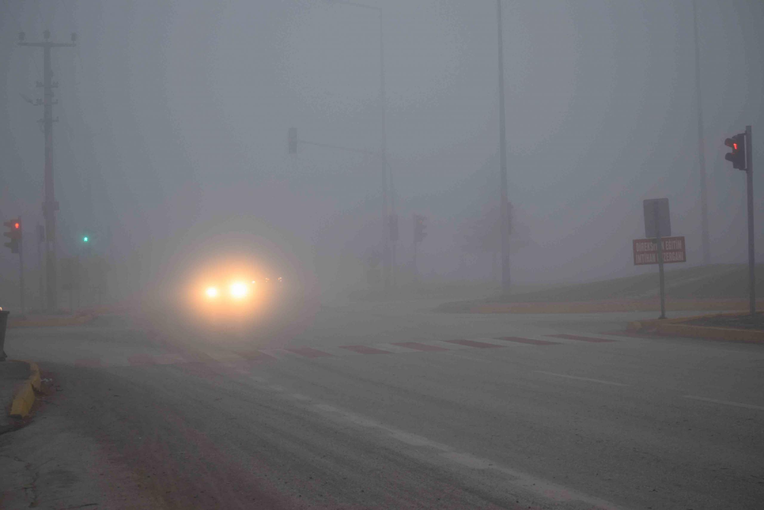 sis Manisa'da etkili oldu