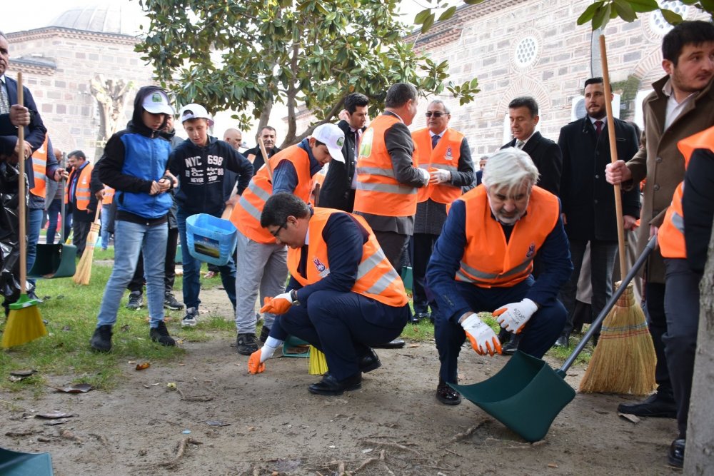 'En güzel temizlik kirletmemektir'yürüyüşü