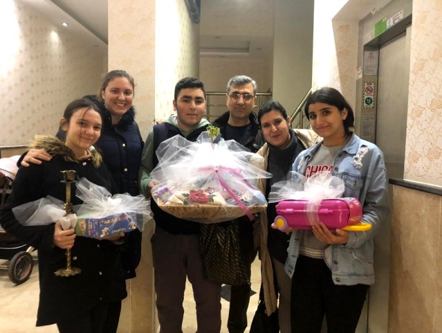 hastalara ´moral´ziyareti