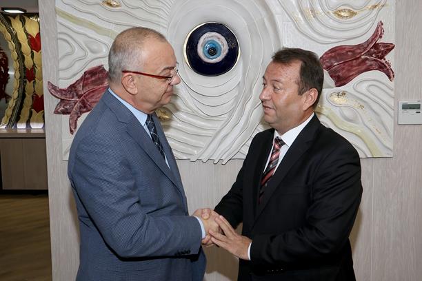 Baro başkanından ergün'e ziyaret