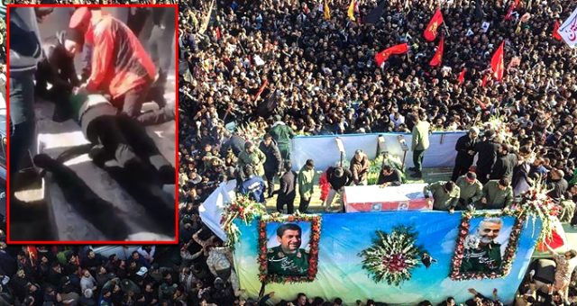 tören iptal, cenazede izdiham 40 ölü 190 yaralı