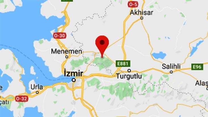 İzmir ve Manisa'da deprem.