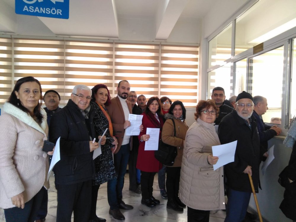 Manisalılar dilekçe kuyruğunda