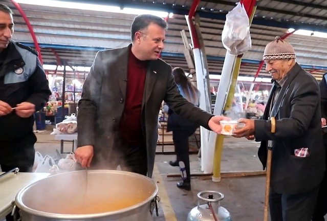 Esnafın içini ısıtan hizmet.