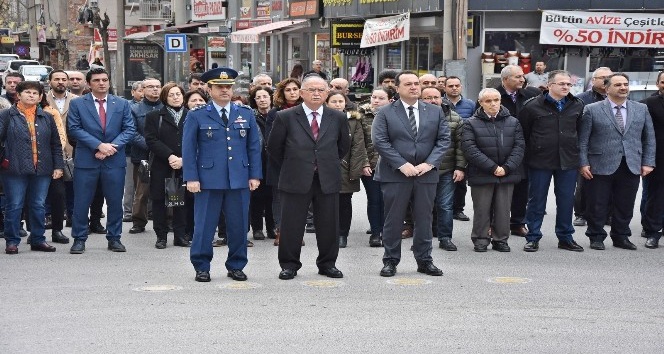 Akhisar'da Atatürk bayramı.