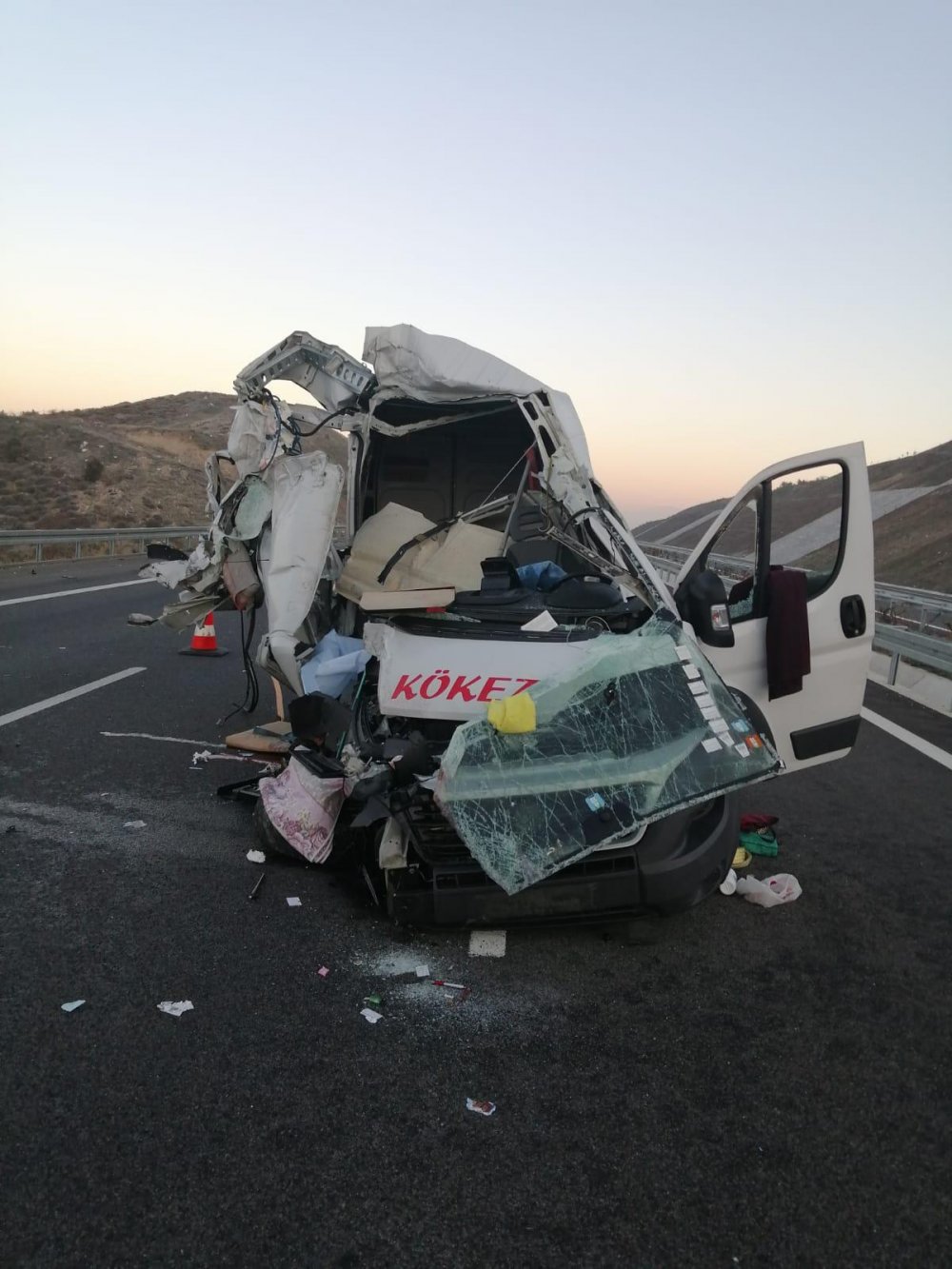 Manisa'da kaza bir kişi yaşamını yitirdi.