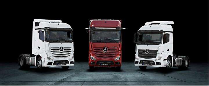 Yeni Actros yenilendi.