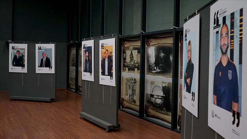 'Şehidin gözünden' sergisi açıldı