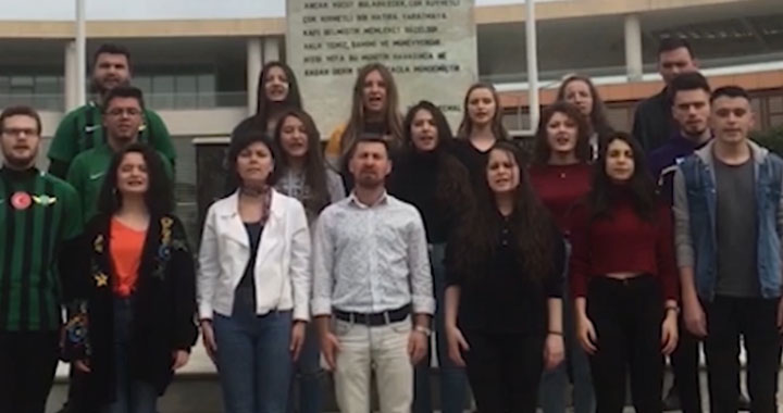 Akhisar ADD'den İstiklal marşı anısına klip