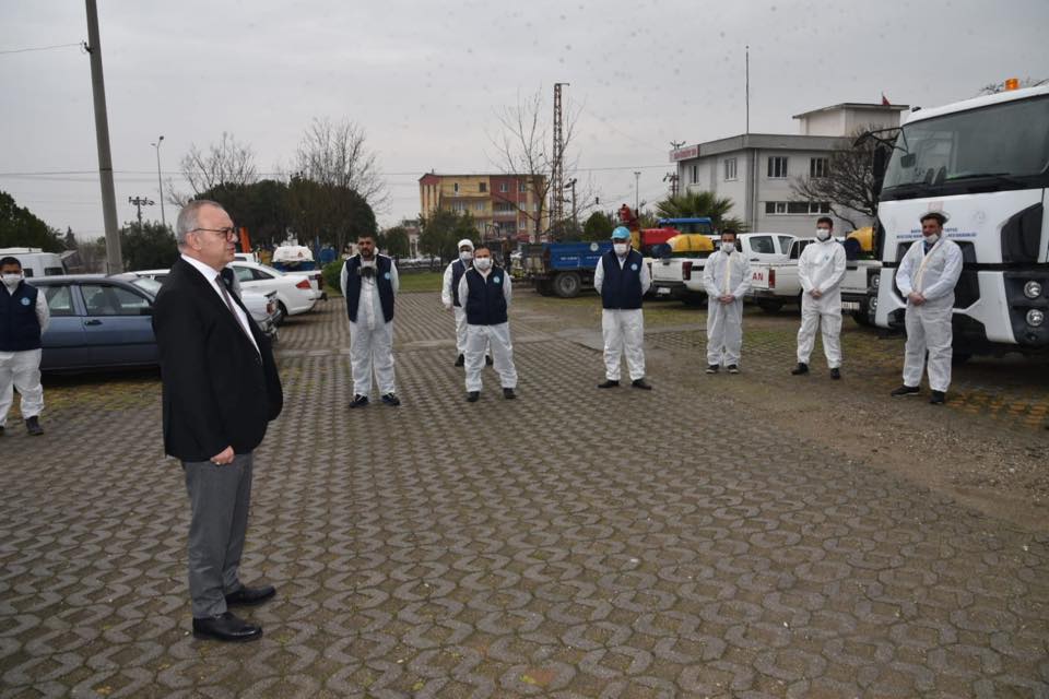 Başkan sahada denetimde