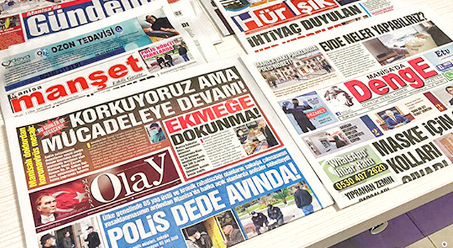 Manisa'da gazeteler nöbetleşe yayınlanacak