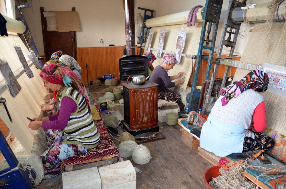 Halıda Çin'in kaybettiği pazarı Türkiye kaptı