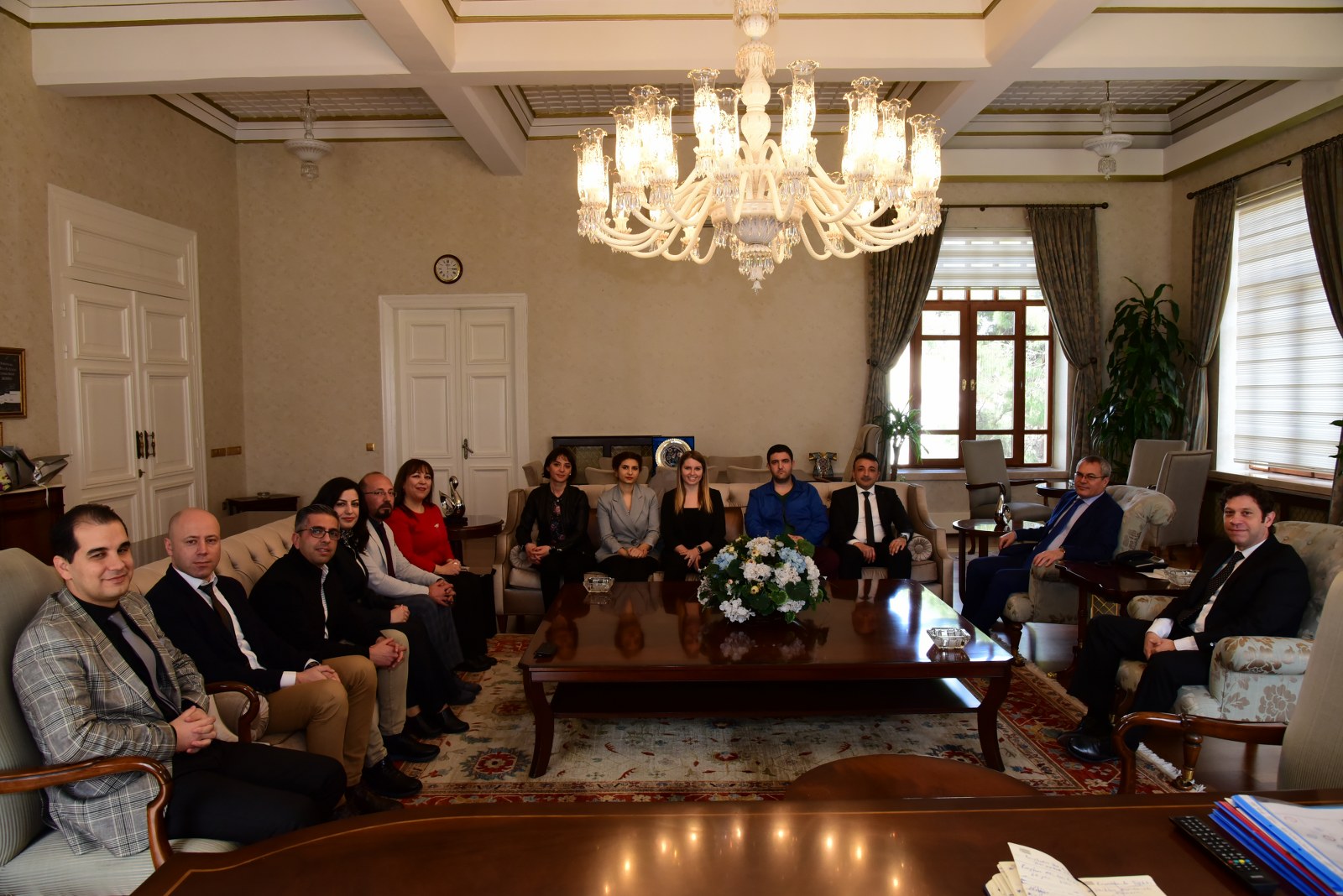 Vali Deniz MAKGED üyeleriyle görüştü