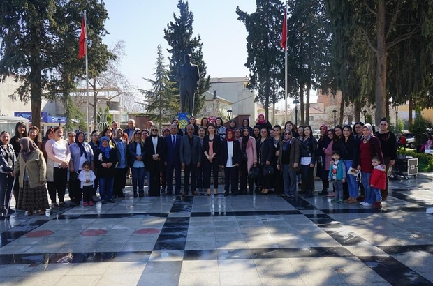 Sarıgöl'de 8 mart töreni