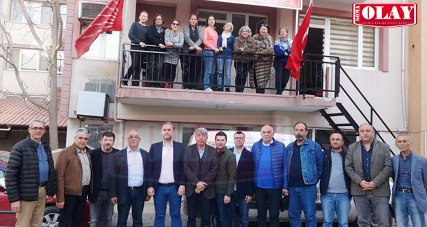 Soma TSO 'dan CHP'ye ziyaret.