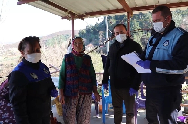 Alaşehir Belediyesi 'Korona virüs yardım ekibi'kurdu