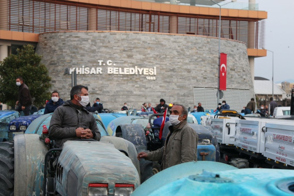 Belediyeye çiftçi desteği