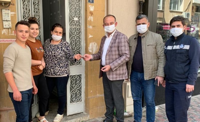 Başkan Akın vatandaşların yardımına koştu