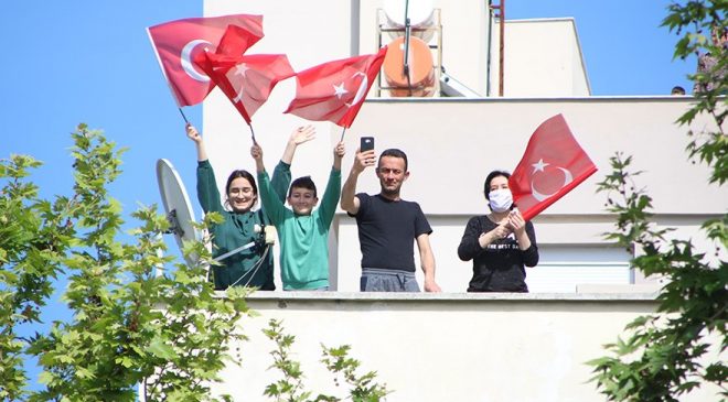 Antalya'da 23 nisan coşkusu