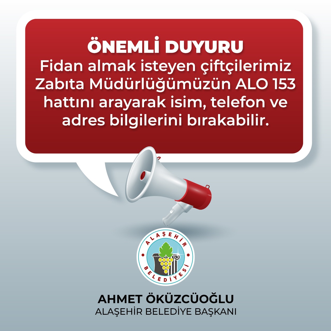 Fidan başvuruları başladı