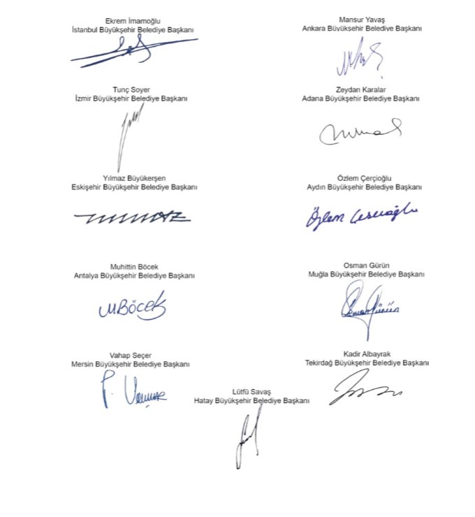 CHP'li 11 belediye başkanınıdan ortak çağrı