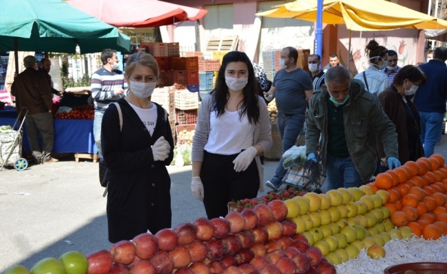 Karaköy ve alaybey pazarları kapatıldı