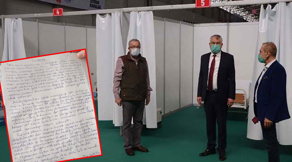 Adana sahra hastanesi mühürlendi