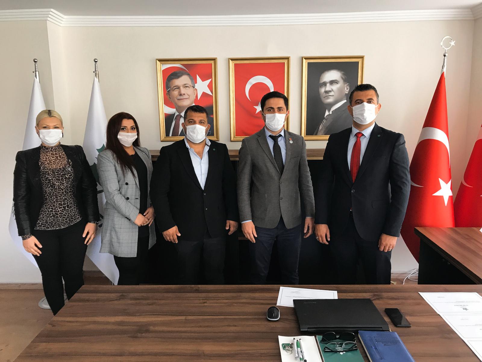 Saruhanlı ilçe başkanı Mervan Karaca oldu