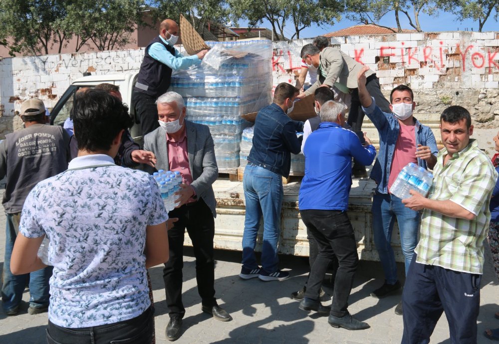 Saruhanlı belediyesi vatandaşa 'can suyu' oldu