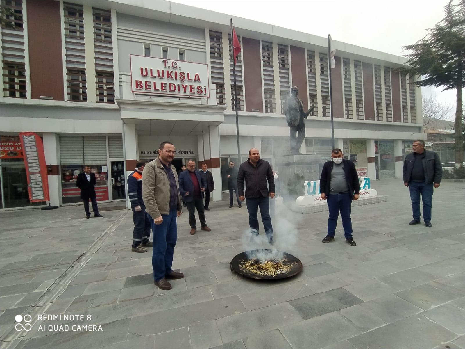 Belediye buluşu virüse karşı tütsü