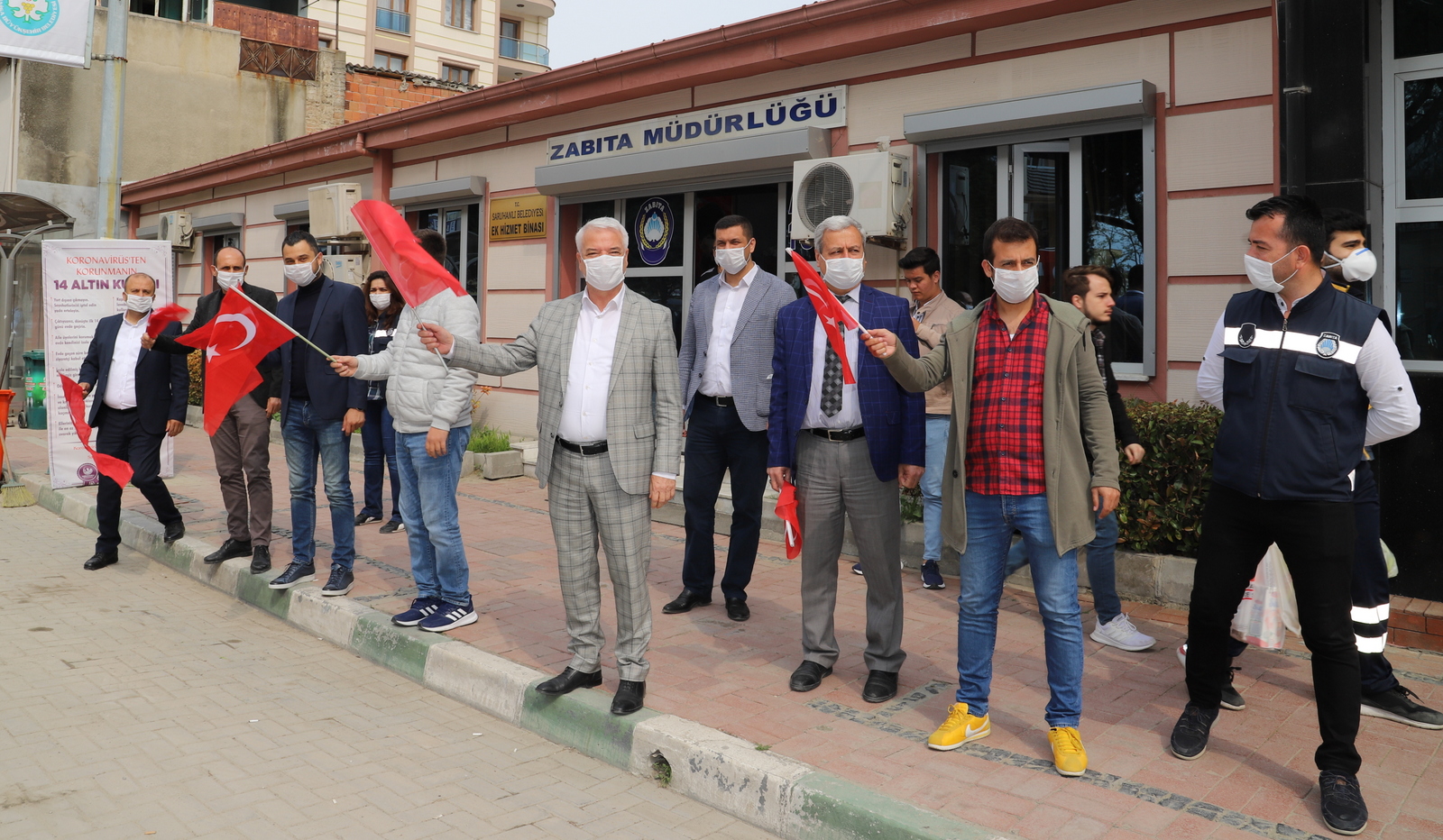 Bando takımı yürüyüş düzenlendi