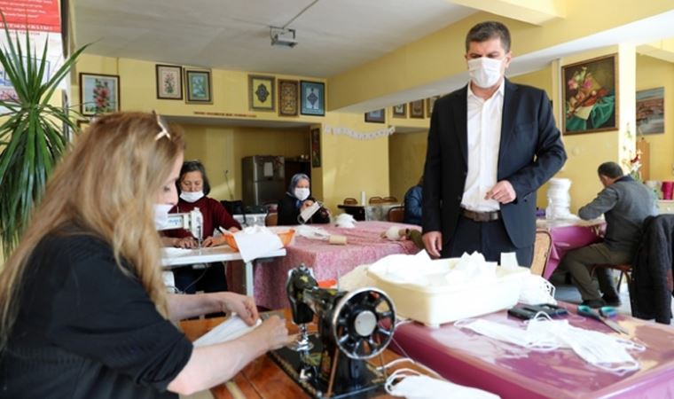 CHP'li belediyenin maske atölyesi hakkında araştırma başlatıldı!