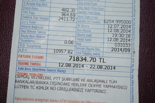 Faturalarını ödeyemeyen 900 bin hanenin elektriği kesildi